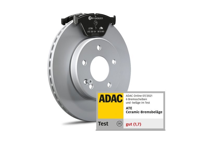 ADAC BRAKE TEST: ATE CERAMIC TAKES FIRST PLACE